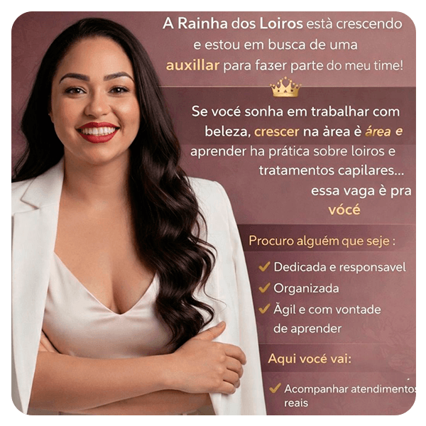 Vaga para auxiliar